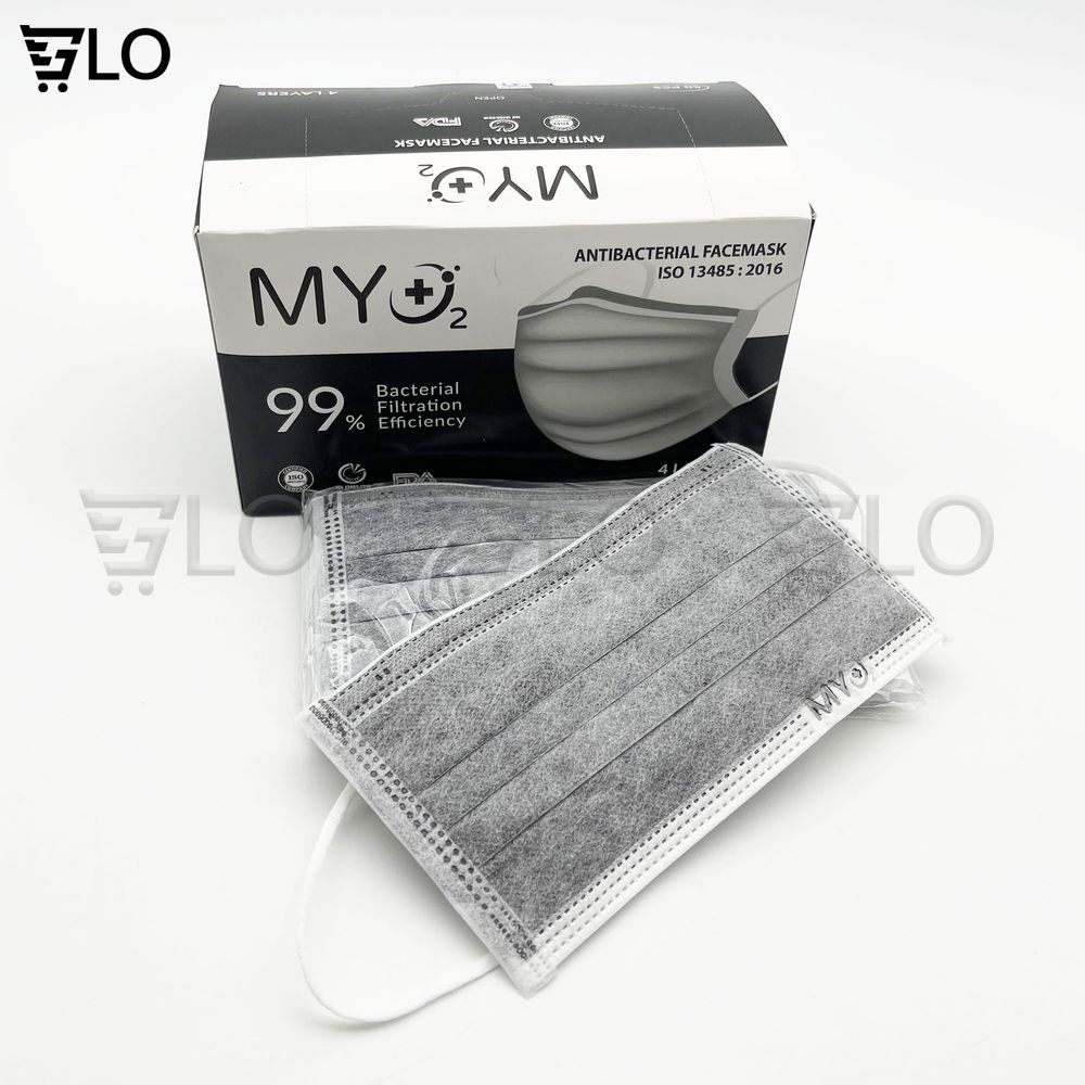 Khẩu Trang Y Tế 4 Lớp MY02, Nguyên Hộp 50 Cái