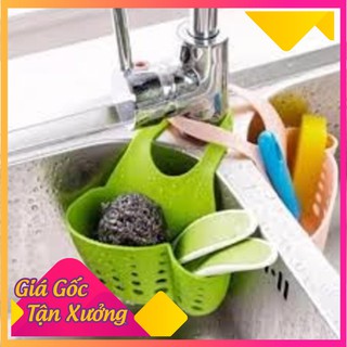 Freeship Extra Giỏ silicon treo lưới rửa thông minh
