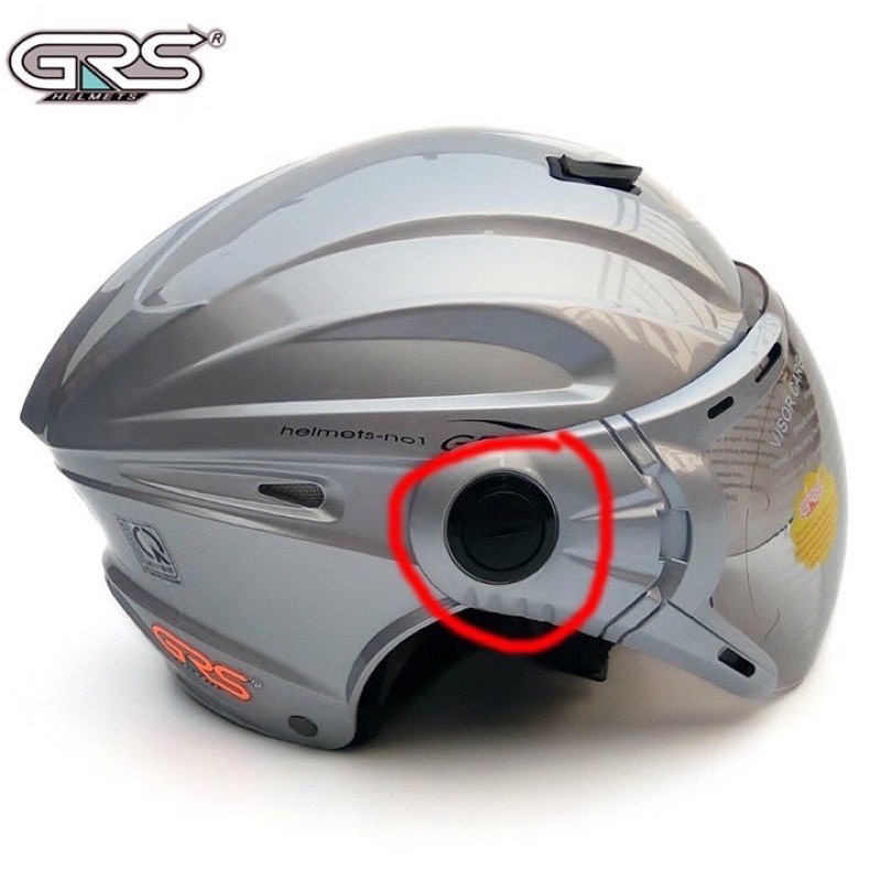 Ốc vít nhựa gắn kính mũ bảo hiểm GRS , chốt lắp gắn kính mũ GRS 102 kính, A33 kính, 760 kính, 790 kính, 368 kính,