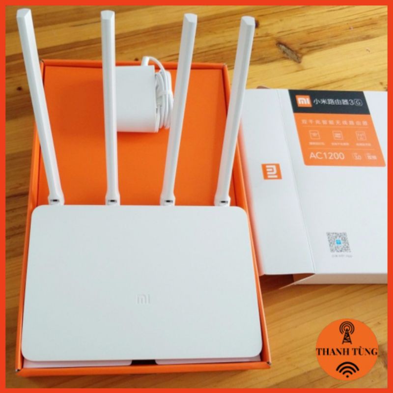 Bộ phát wifi Xiaomi Gen 3G (V1.0). Gigabit Router. Ngôn ngữ tiếng Việt