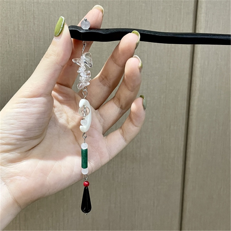 Trâm Cài Tóc Phối Tua Rua Phong Cách Truyền Thống Trung Hoa