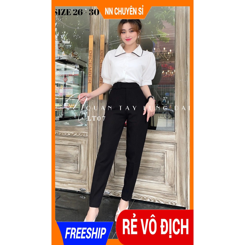 HÀNG ĐẸP ⚡ LT07 ⚡ QUẦN TÂY CÔNG SỞ ⚡ QUẦN TÂY KÈM NỊT ⚡ QUẦN TAY NỮ ⚡ QUẦN TÂY ỐNG ĐỨNG