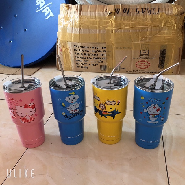 Ly Giữ Nhiệt Thái Lan 900ml Hoạt Hình