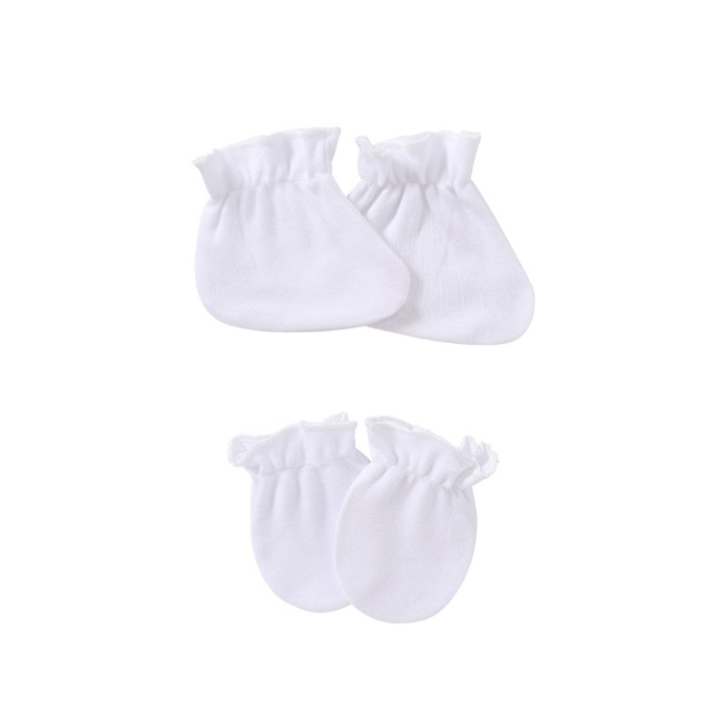 Vớ Cotton Mềm Mại Bảo Vệ Tay Chân Cho Bé 0-12 Tháng Tuổi