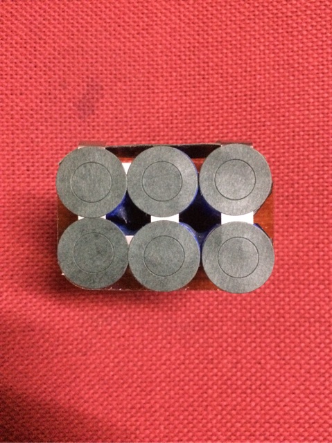 Cell pin 18650 LG 12.6v 3s2p đóng thành khối