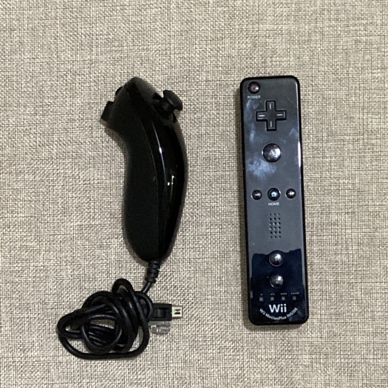 Bộ tay cầm Wii - Remote điều khiển và nunchuck (hàng zin) cho máy chơi game gia đình