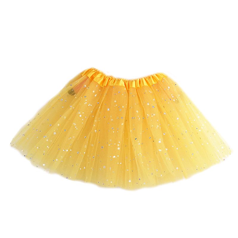 Chân Váy Tutu Nhiều Lớp Màu Sắc Lấp Lánh Dùng Để Múa Ba Lê Dành Cho Nữ