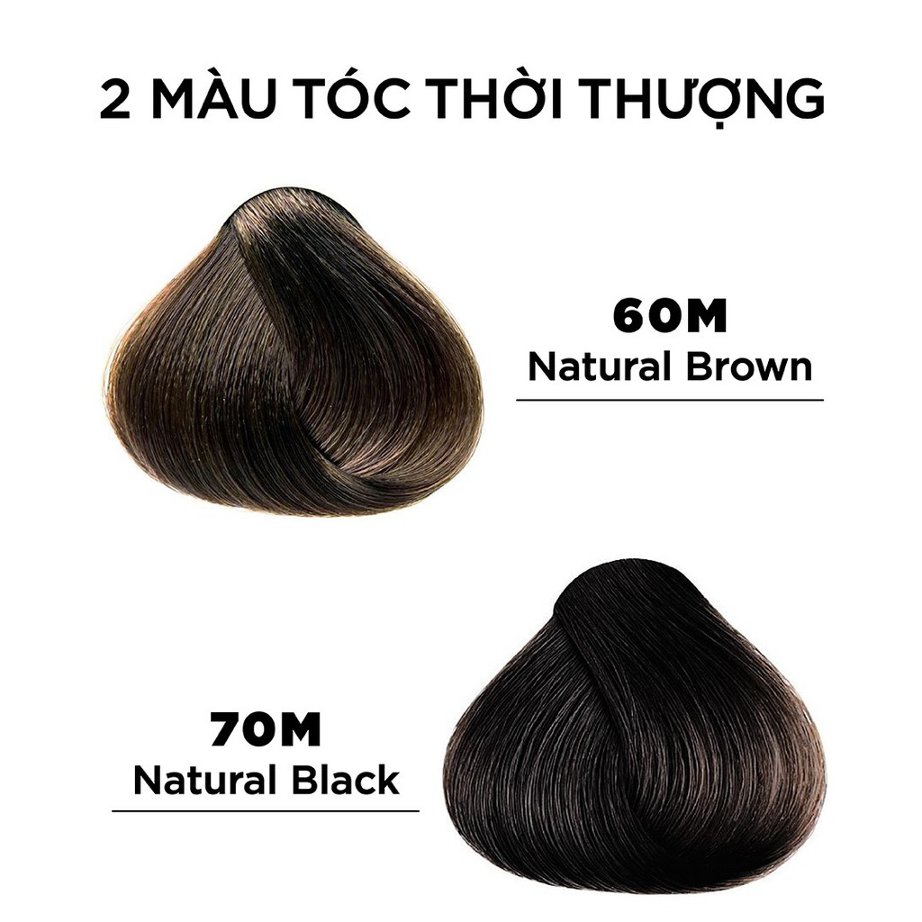 [Mã LT50 giảm 50k đơn 250k] [Tặng son lì siêu mịn Super Lustrous] Nhuộm tóc phủ bạc Revlon TopSpeed dành cho nam 120ml