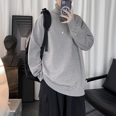 Áo len cổ cao Nam Hàn Quốc big size nhiều màu