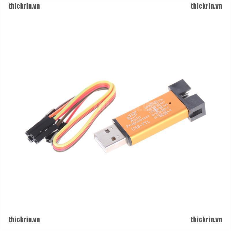 <Hot~new>STC microcontroller automatically download line USB to TTL without manual cold start programmer