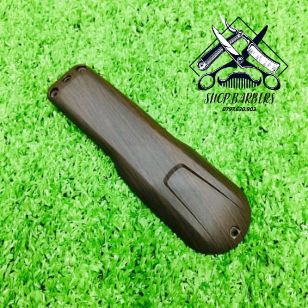 Ốp tông đơ , nắp lưng gỗ cho tông đơ pin Wahl.
