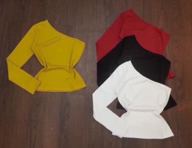 Áo lẹchvau ống tay thun lua ôm body co giảm tốt | BigBuy360 - bigbuy360.vn