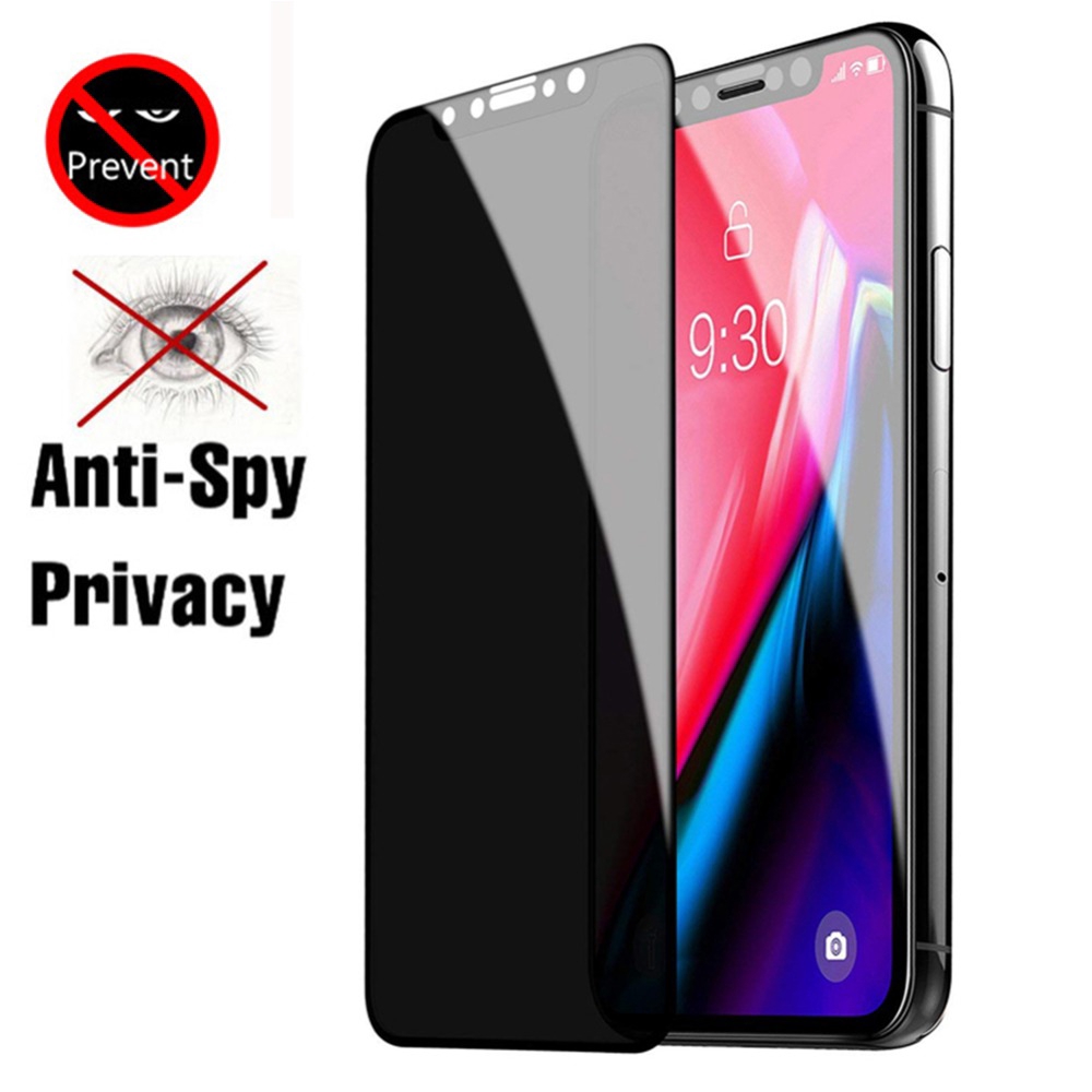 Kính cường lực bảo vệ màn hình chống nhìn trộm cho iPhone X XS Max XS