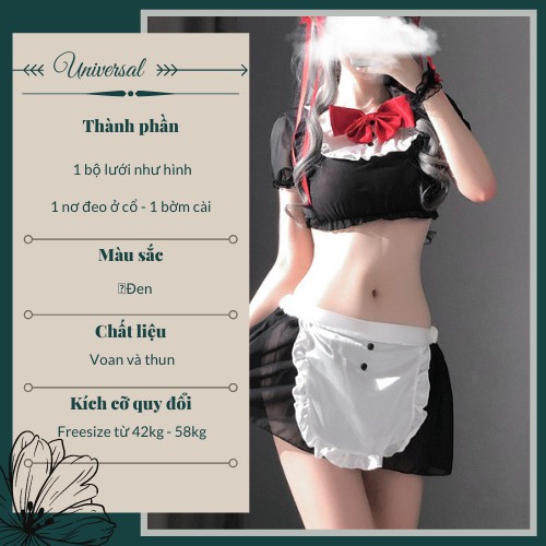 Cosplay Cô Hầu Gái Sexy - Bộ Đồ Ngủ Cô Giúp Việc Gợi Cảm UNIVERSALXXX - DCP40 | BigBuy360 - bigbuy360.vn