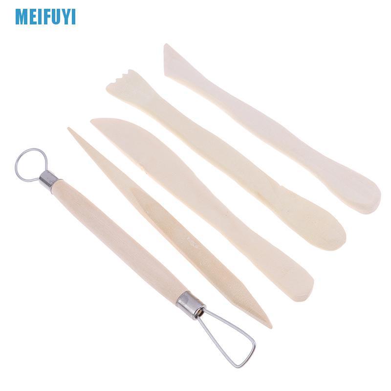 Bộ 5 dụng cụ điêu khắc đất sét 6inch