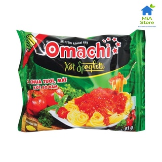 Mì trộn Omachi xốt Spaghetti gói 91g