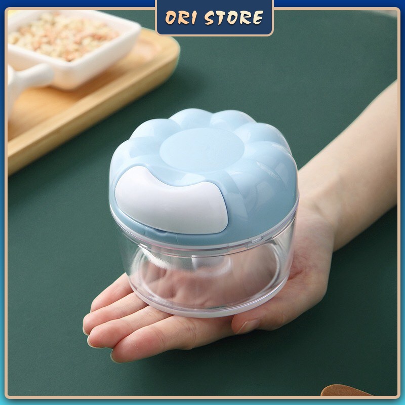 Dụng Cụ Xay Tỏi Ớt - Dây Rút Mẫu Mới Đa Năng Mini Food Chopper