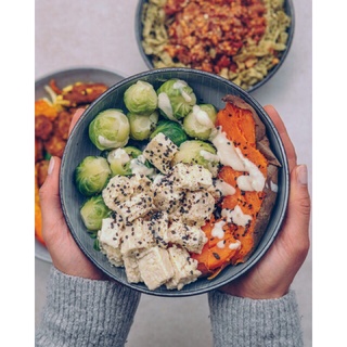 Tempeh đậu gà 500gr ( Chickpeas tempeh) (nướng nhẹ, hút chân không trước khi gửi đi cho khách đặt giao thường)