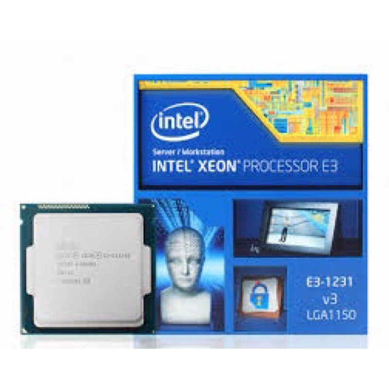 Cpu xeon 1231v3 4 nhân 8 luồng 3,4-3,8ghz socket 1150 hàng chính hãng bảo hành 36th