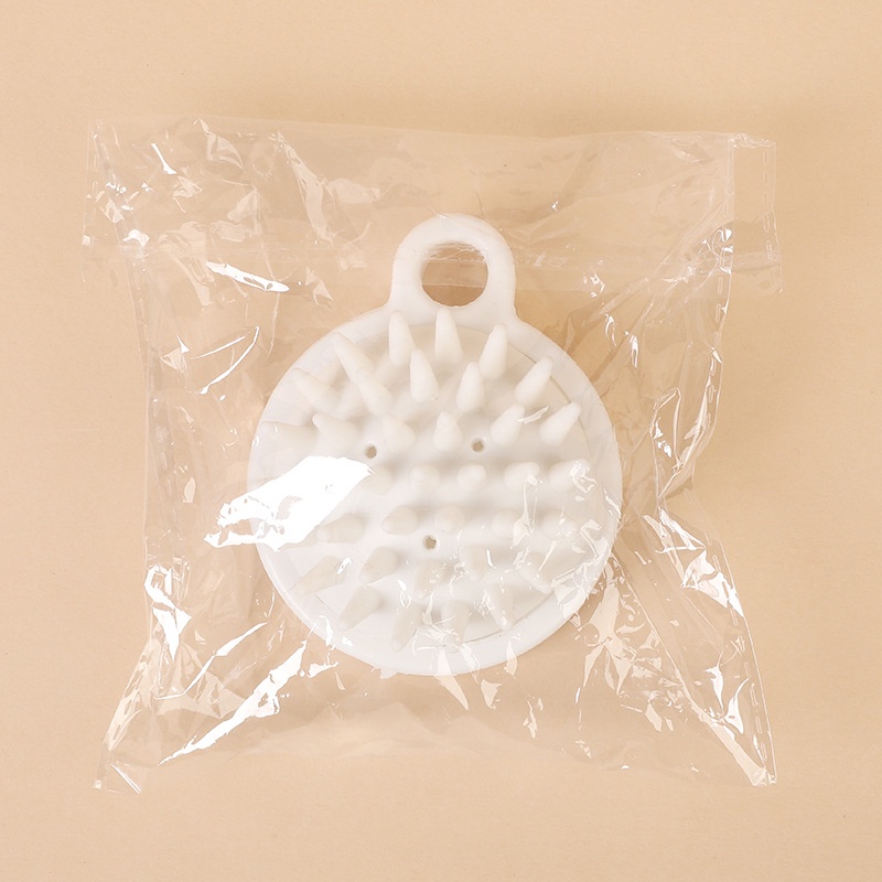 Lược Gội Đầu Muji Xuất Nhật Silicon Massage Đầu Giảm Stress Rụng tóc Kích Thích Mọc TócLO168