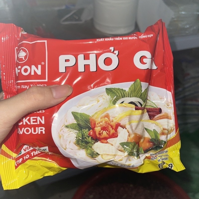 Combo 5-10 gói Phở bò- Phở gà Vifon 65g