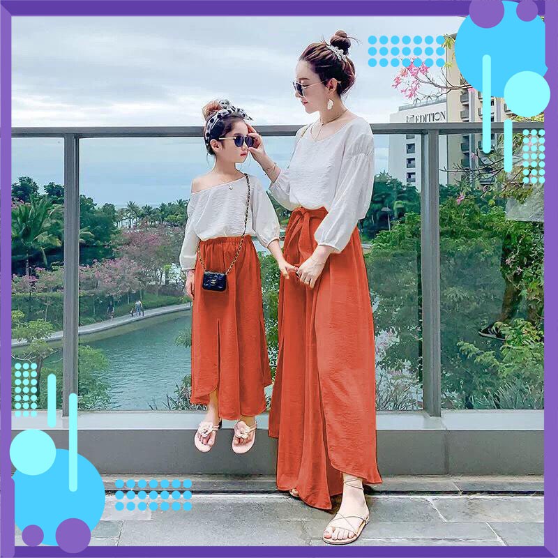 Đồ quần ống rộng lẻ mẹ Jumpsuit cao cấp Chào hè năng động ( Mẫu lẻ Mẹ) [Cam Kết Chất Lượng ]