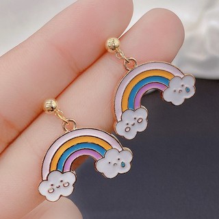 Charm kim loại đám mây cầu vồng
