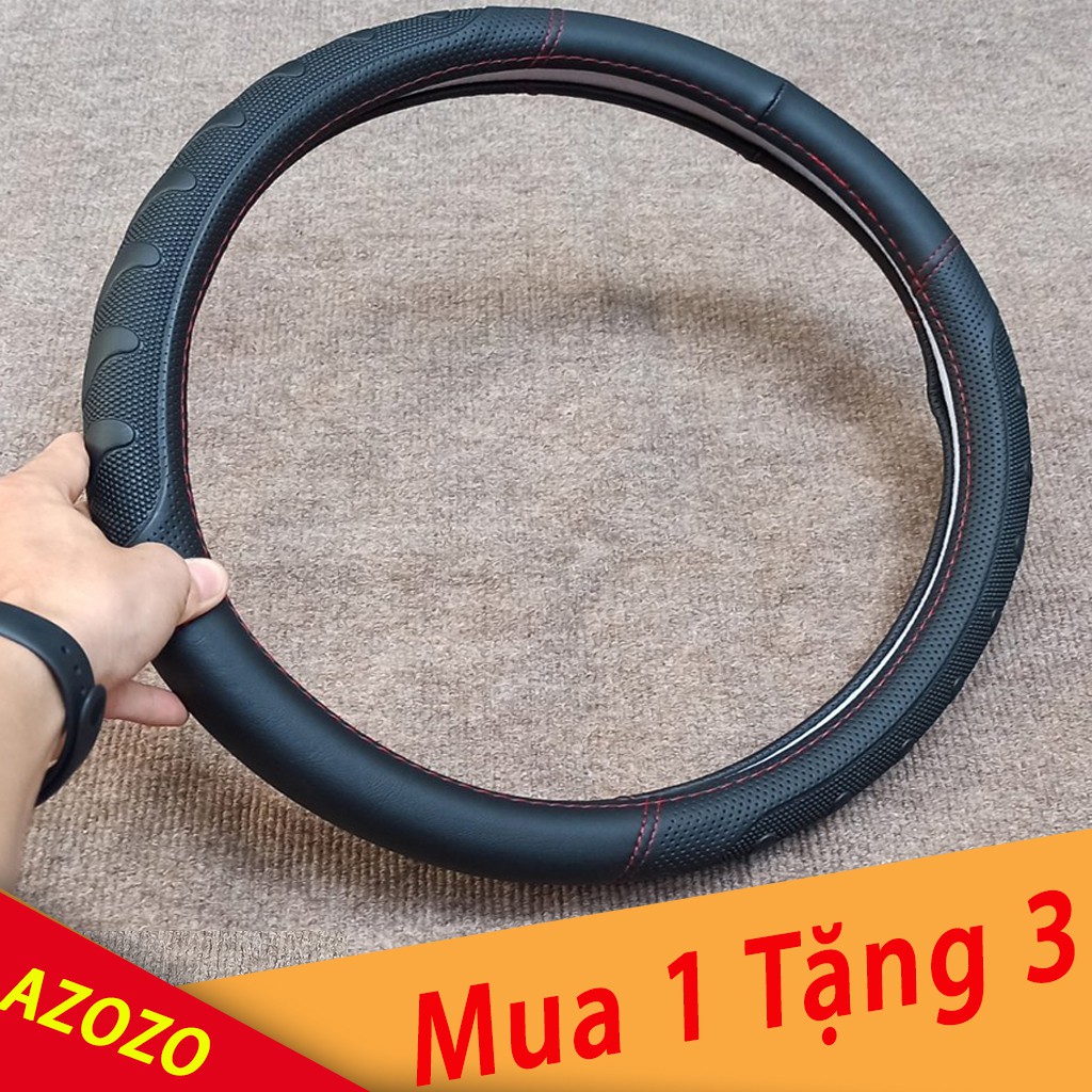 [ Khuyến mãi 3 ngày ] Bọc Vô Lăng Da Cao Cấp Màu Đen và Cao Su Tự Nhiên Sang Trọng | BigBuy360 - bigbuy360.vn