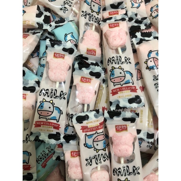 Kẹo mút sữa bò ngộ nghĩnh đáng yêu