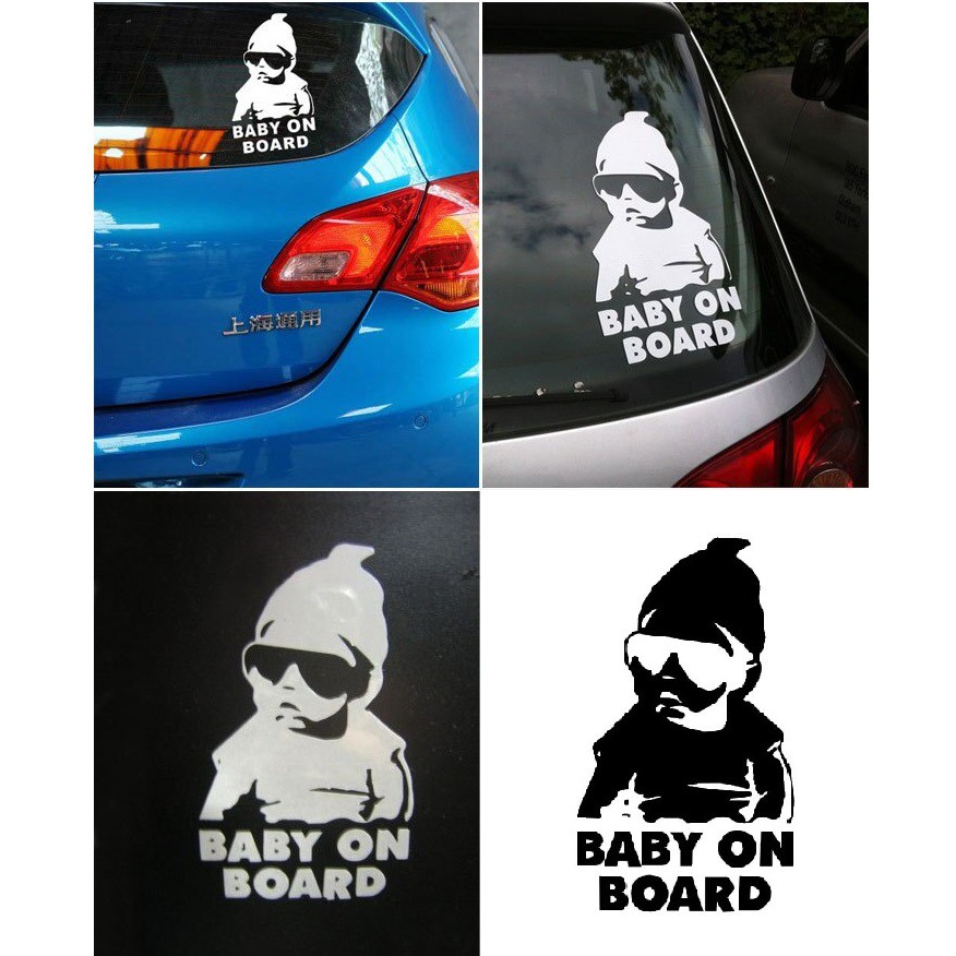 Tem Ô Tô Đầy Cá Tính - Tem Baby On Board