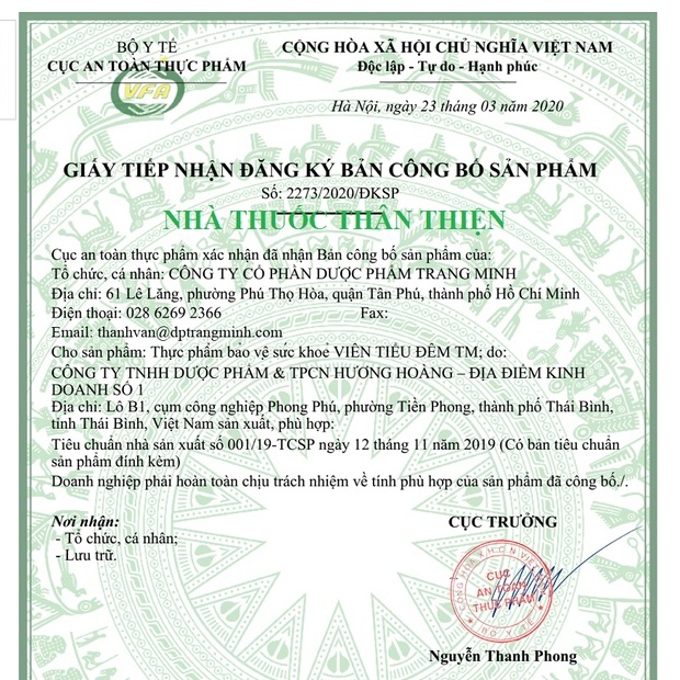 VIÊN TIỂU ĐÊM TM - Giúp bổ thận, hỗ trợ giảm tiểu đêm, tiểu nhiều lần do thận yếu, thận hư (30 viên)