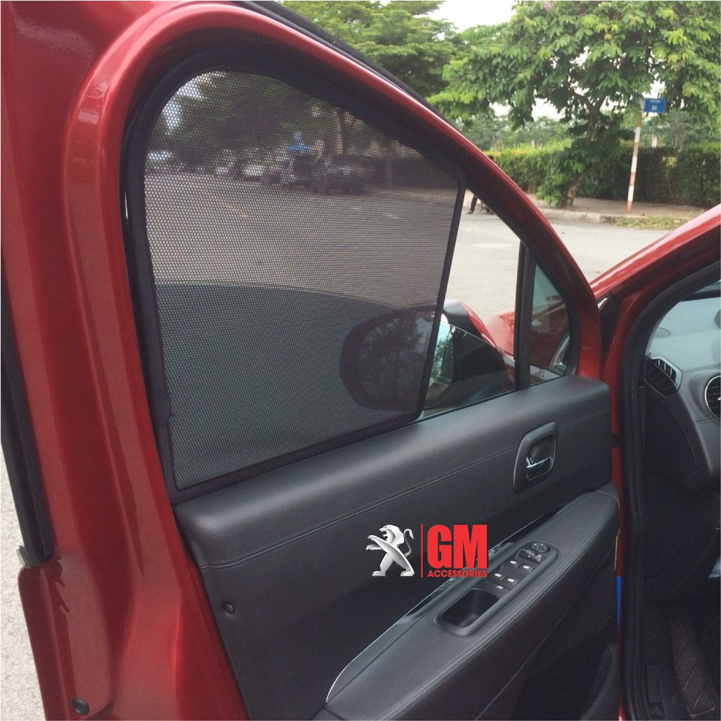 Rèm Che Nắng Peugeot chóng tia UV Phụ kiện Peugeot, Tấm che nắng cánh cửa Peugeot, che nắng thân xe Peugeot