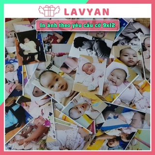In ảnh theo yêu cầu tại LAVYAN - Gói 10 ảnh 9x12  in thường, ép lụa hoặc phủ UV in ảnh từ điện thoại siêu rẻ