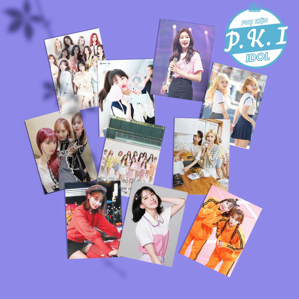 Bộ Sản Phẩm ComBo Đặc Biệt Nhóm Nhạc IZ*ONE 2021 - QUÀ TẶNG K-POP