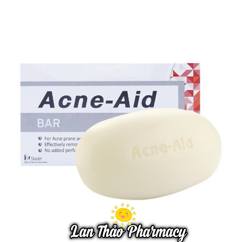 Acne-Aid Bar 100g xà phòng tắm hỗ trợ giảm mụn trứng cá hiệu quả