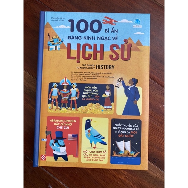 Sách-100 bí ẩn đáng kinh ngạc về lịch sử