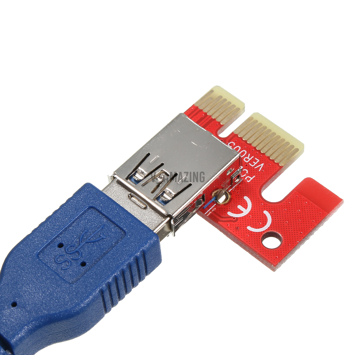 Set 3 / 6 Bộ Chuyển Đổi Pcie Pci-E 1x Sang 16x Mở Rộng Usb 3.0 Btc Eth | BigBuy360 - bigbuy360.vn
