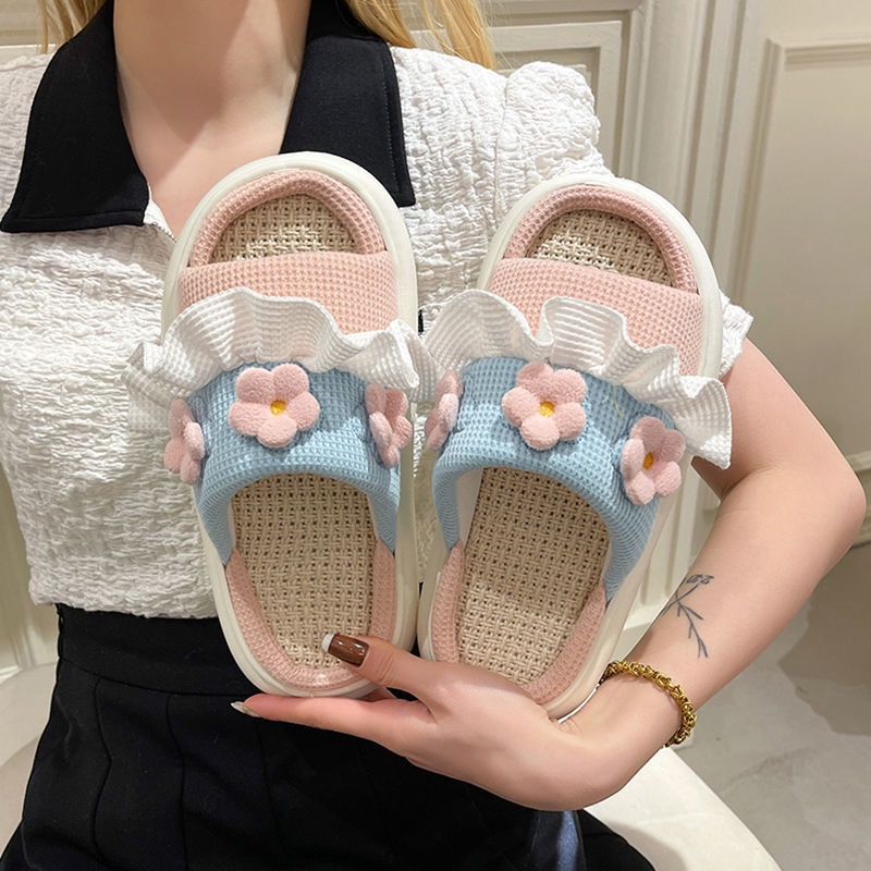 Tikp Dép Quai Ngang In Hình Dễ Thương Thời Trang Mùa Hè Cho Nữ M0510 Size 35-40