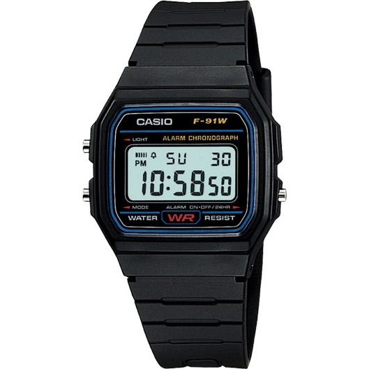 Đồng Hồ Casio Nam Dây Nhựa STANDARD F-91W-1 Chính Hãng | BigBuy360 - bigbuy360.vn