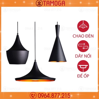 Chao đèn thả trần kiểu dáng Bắc Âu A-B-C (Đen) TAMOGA DT 5003