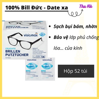 [Bill Đức - 100%] Giấy lau kính Visiomax giúp làm sạch và bảo vệ kính