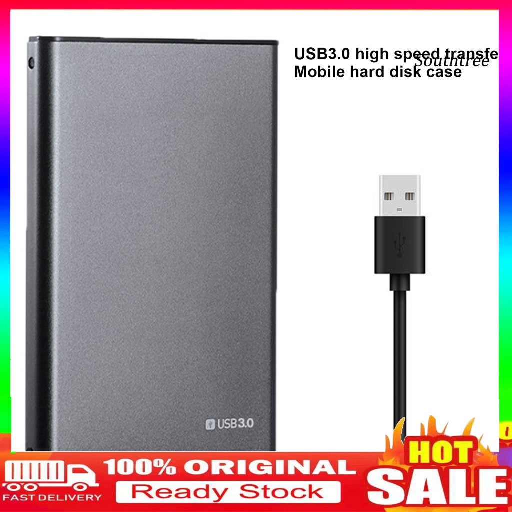 Hộp Đựng Ổ Cứng 2.5inch Usb 3.0 5gbps 6tb Bằng Hợp Kim Nhôm