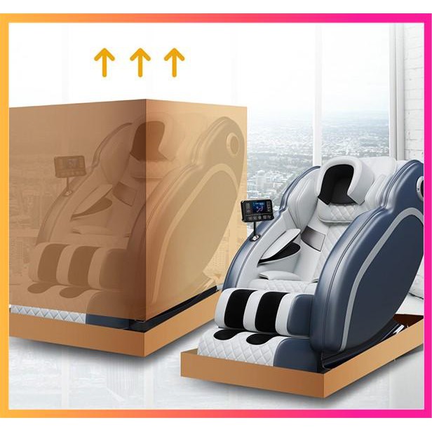 [Bảo Hành 3 Năm] Ghế massage toàn thân cao cấp, Ghế massage S8 PLUS Công nghệ Hàn Quốc Màn hình cảm ứng - H126