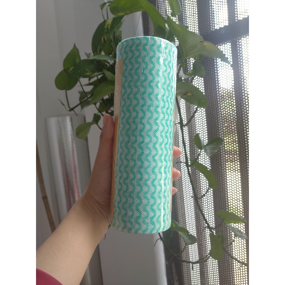Cuộn khăn lau nhà bếp đa năng 50 miếng