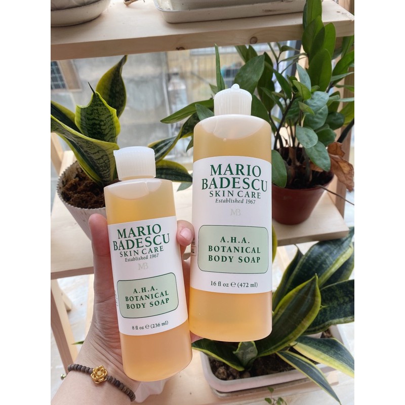 Sữa tắm làm sạch mụn cơ thể Mario Badescu A.H.A Botanical Body Soap | BigBuy360 - bigbuy360.vn