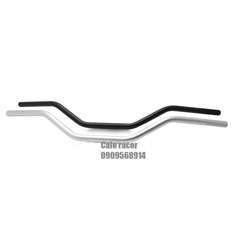Ghi đông CG nhôm đúc nguyên khối hàng cao cấp loại 22mm dài 780mm cao 80mm CG125 GD110 YB125