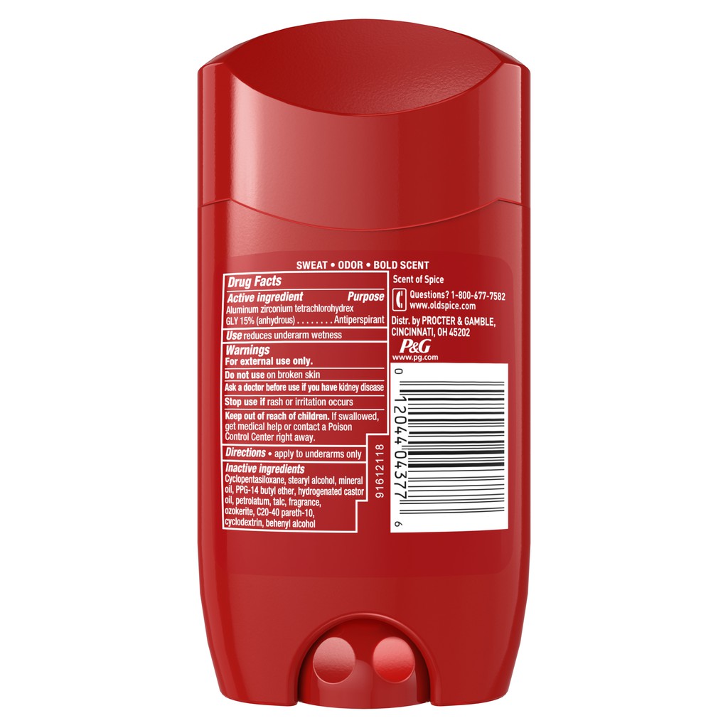 [HOT] Lăn Khử Mùi Old Spice Red Collection After Hour 73Gr (Sáp Trắng)