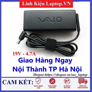 Sạc Laptop SONY  Vaio 19.5V - 4.7A - 90W Zin loại tốt (NEW 100%)