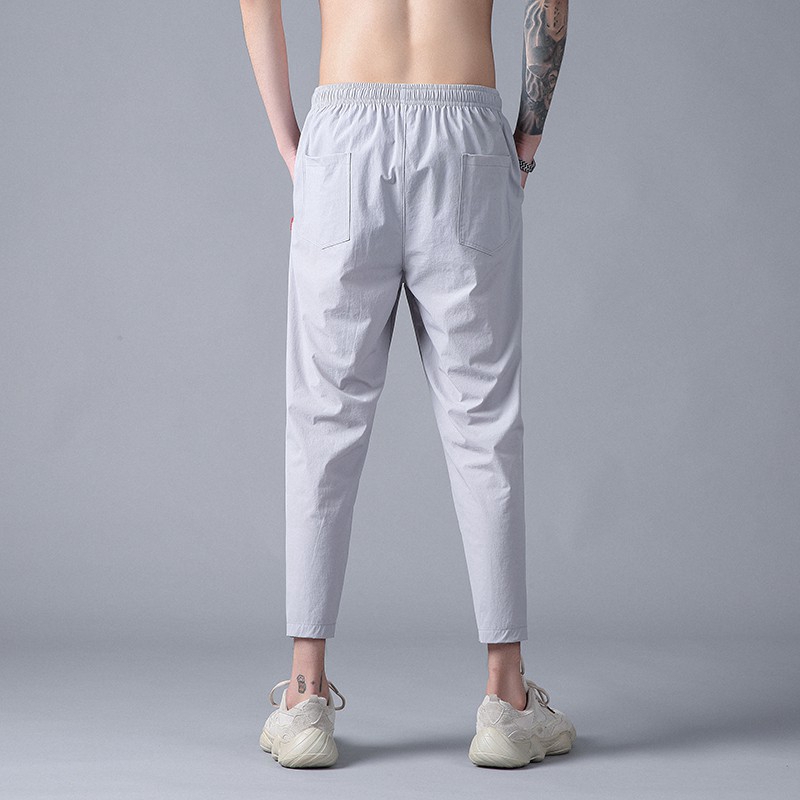 Quần dài chất liệu co giãn phong cách Hàn Quốc thời trang cho nam | BigBuy360 - bigbuy360.vn