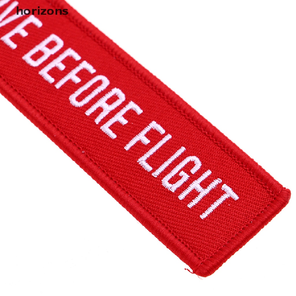 Móc Khóa Có Dây Buộc Thẻ Chữ Remove Before Flight